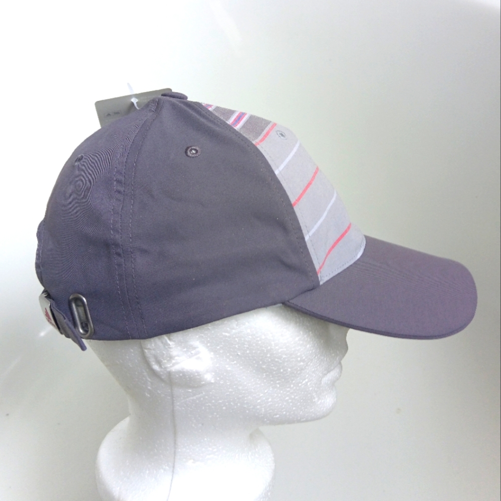 Adidas Gray And Red Stripes Golf Cap - Picture 2 of 12